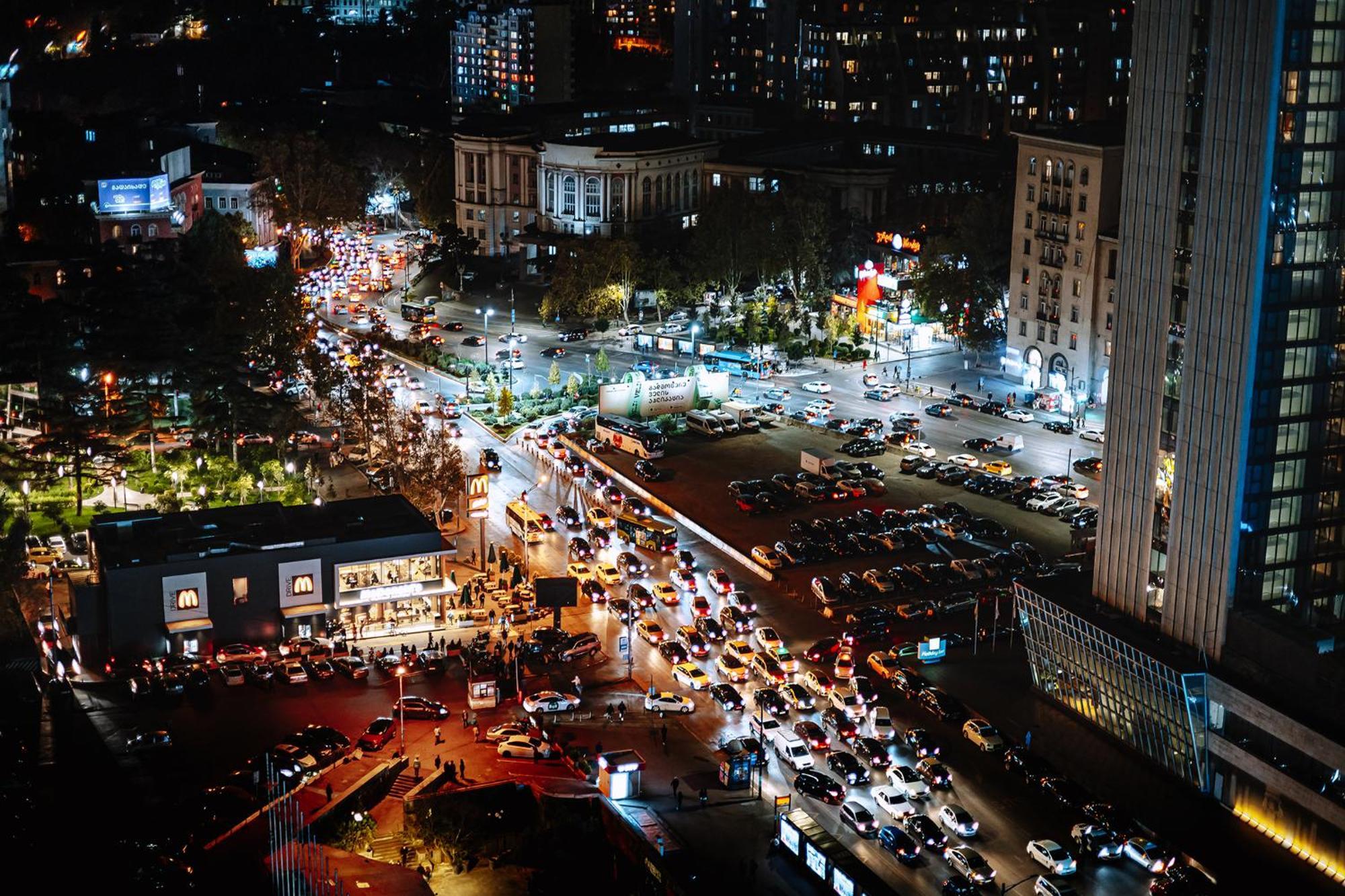 Hotel Sky Station Tbilisi Bagian luar foto