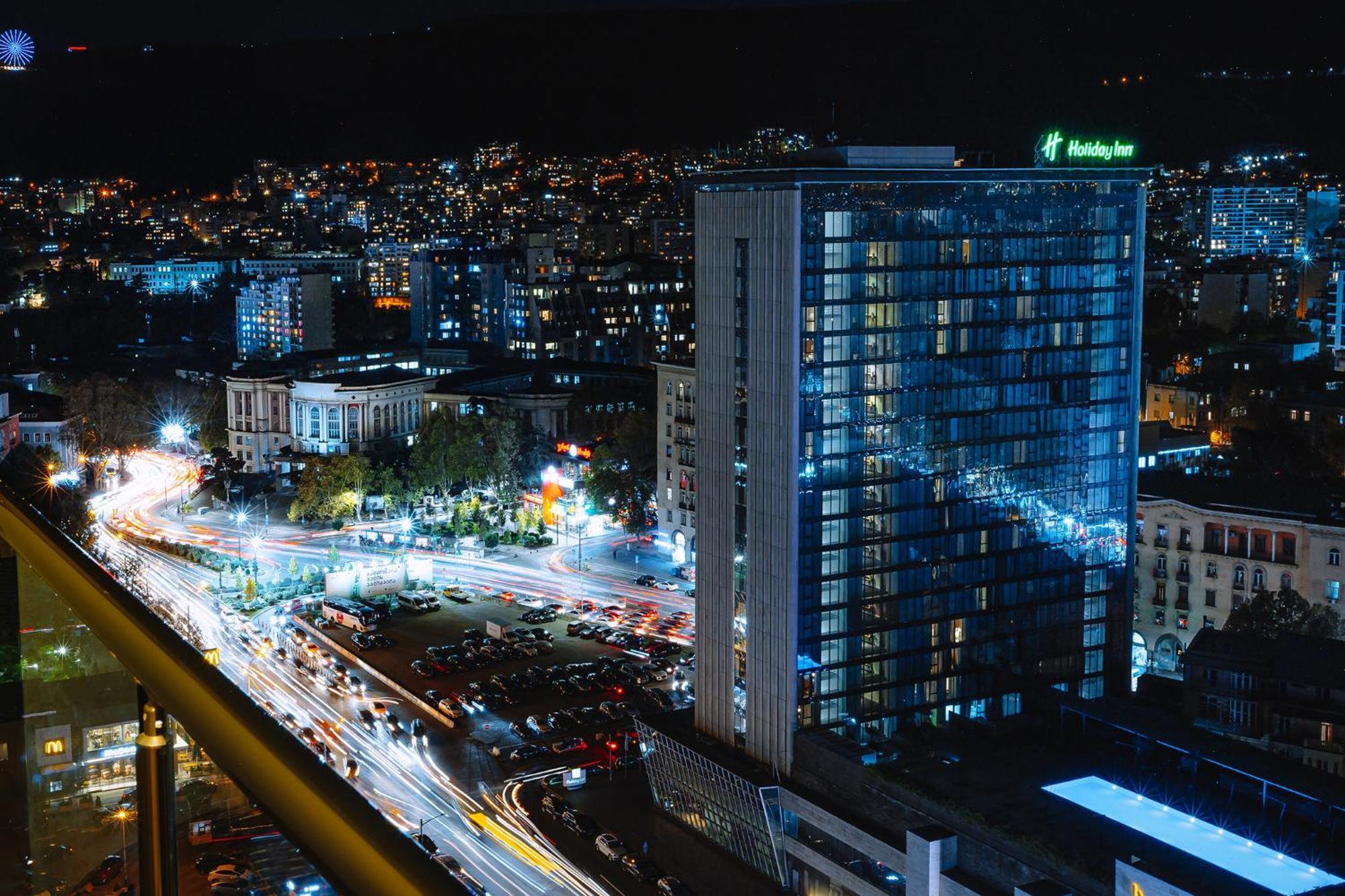 Hotel Sky Station Tbilisi Bagian luar foto