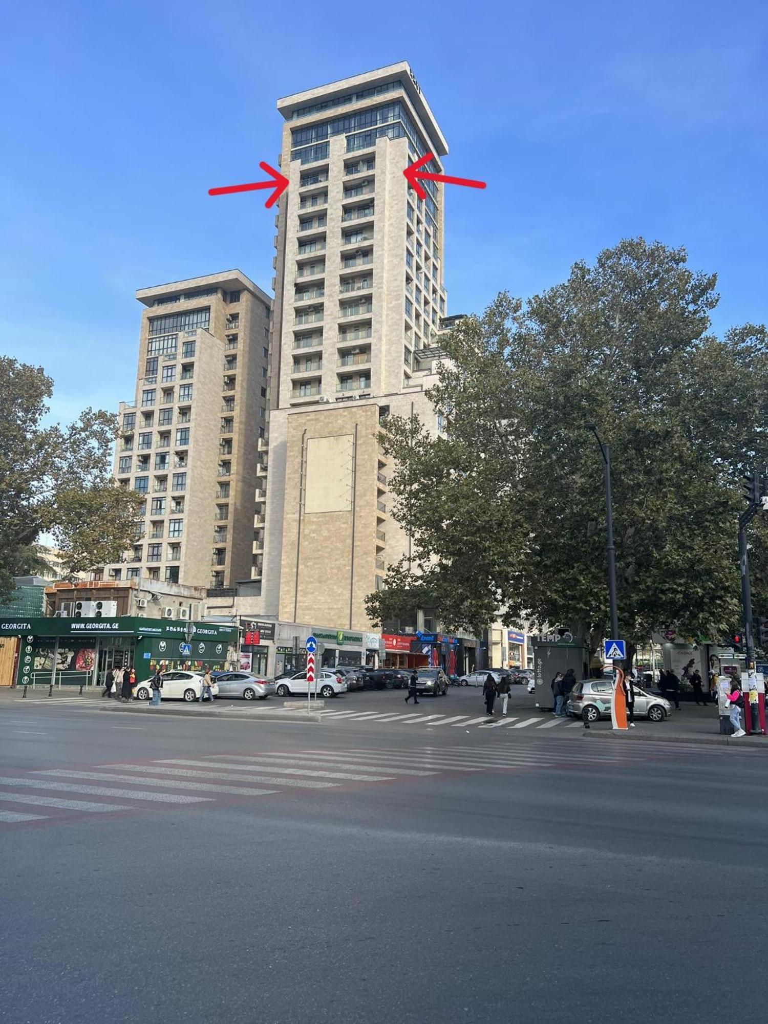 Hotel Sky Station Tbilisi Bagian luar foto